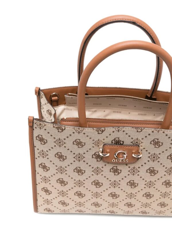 31475195_60963050_1000.jpg GUESS USA logo-plaque top-handle tote bag