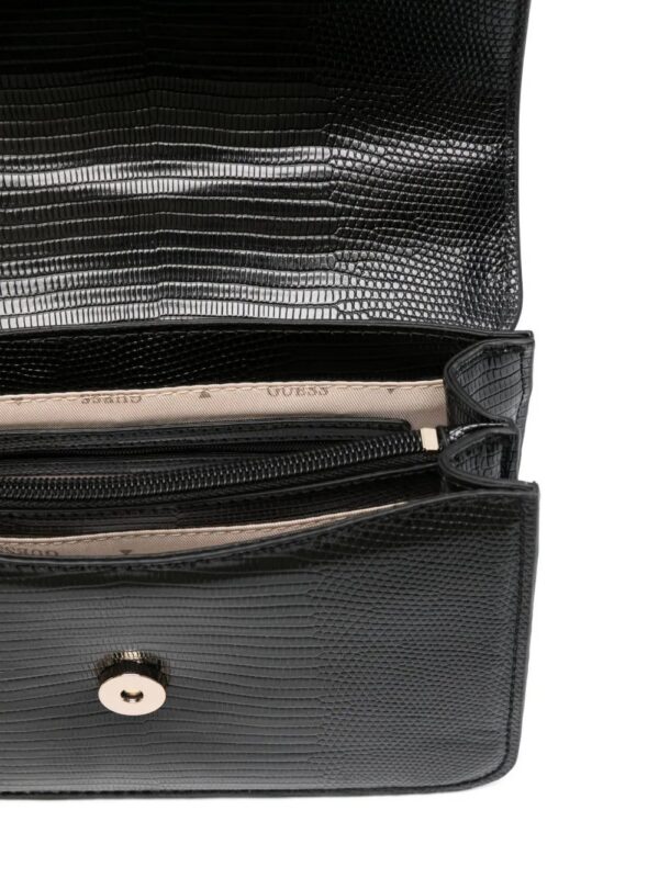 31475247_60953987_1000.jpg GUESS USA chain-strap embossed-leather satchel