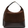 Elleme large Loop suede leather shoulder bag