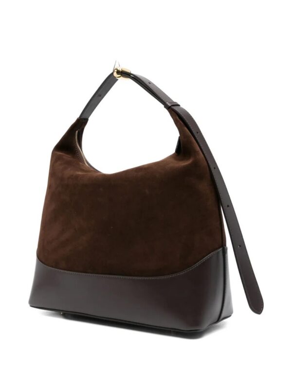 Elleme large Loop suede leather shoulder bag