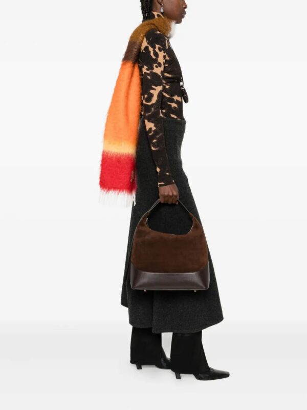 Elleme large Loop suede leather shoulder bag
