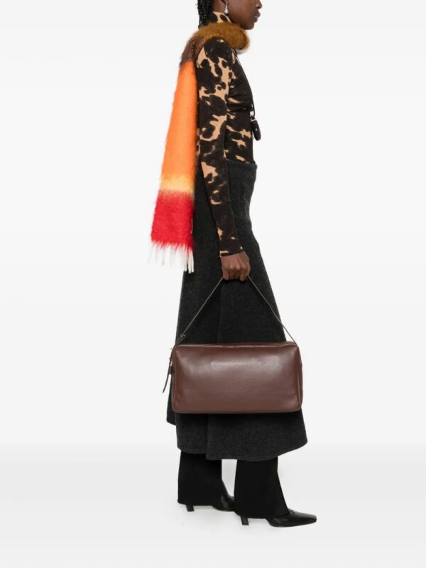 31501419_61001652_1000.jpg Elleme large Trousse pebbled-leather zip-fastening shoulder bag