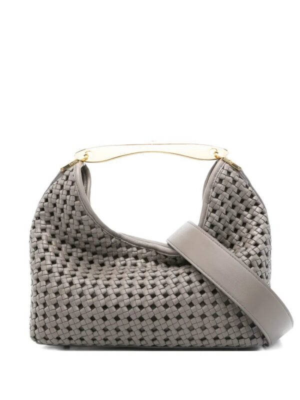 31501425_61001020_1000.jpg Elleme Boomerang woven leather top-handle tote bag
