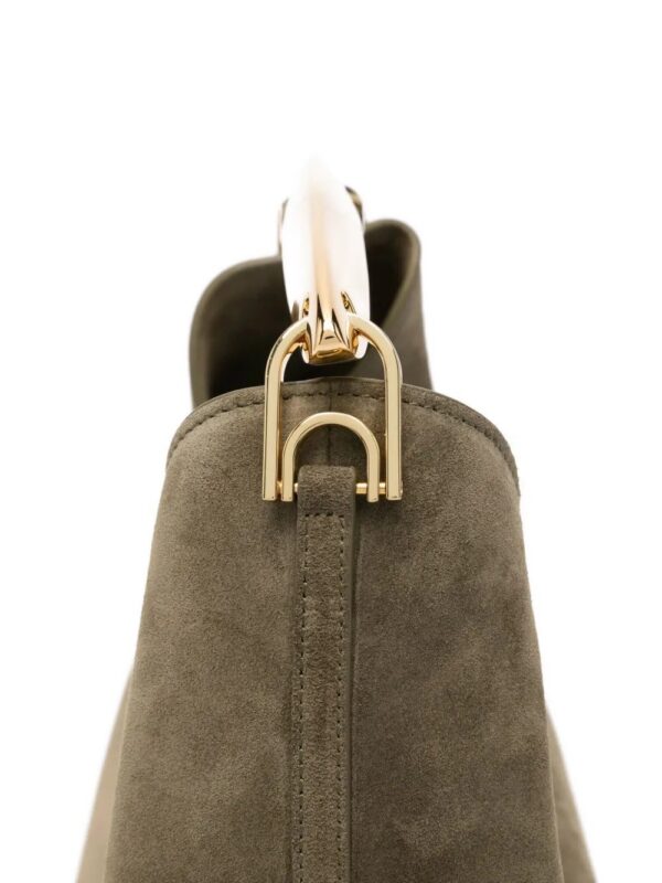 31501427_60999000_1000.jpg Elleme Boomerang curved-handle suede tote bag