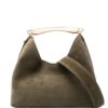 31501427_60999116_1000.jpg Elleme Boomerang curved-handle suede tote bag