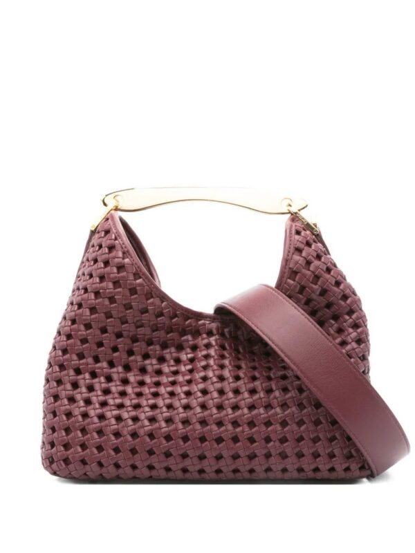 31501484_60999513_1000.jpg Elleme Boomerang woven leather top-handle tote bag