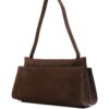 Elleme Long Papillon suede top-handle shoulder bag