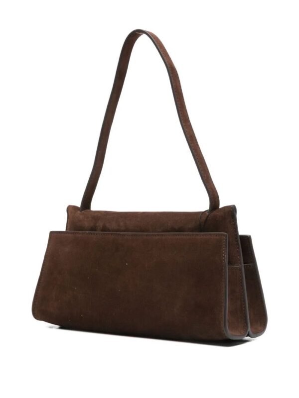 Elleme Long Papillon suede top-handle shoulder bag