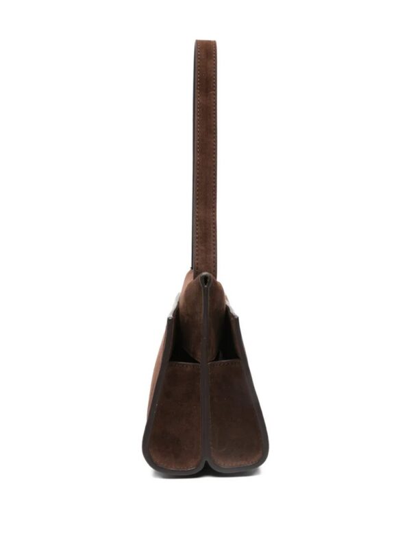 Elleme Long Papillon suede top-handle shoulder bag