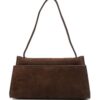 Elleme Long Papillon suede top-handle shoulder bag