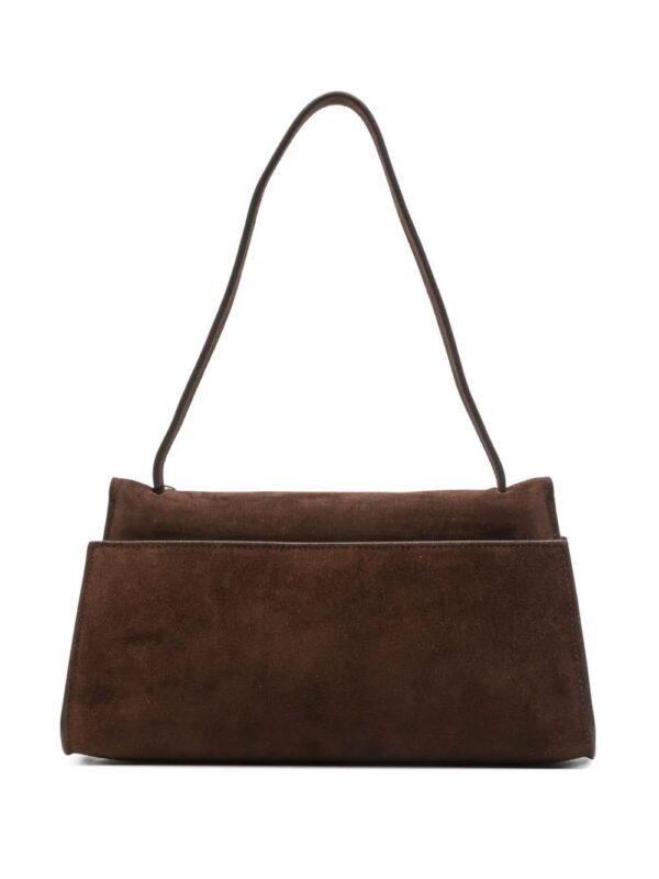 Elleme Long Papillon suede top-handle shoulder bag