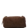 31502296_61002334_1000.jpg Elleme mini Trousse suede double-zip shoulder bag