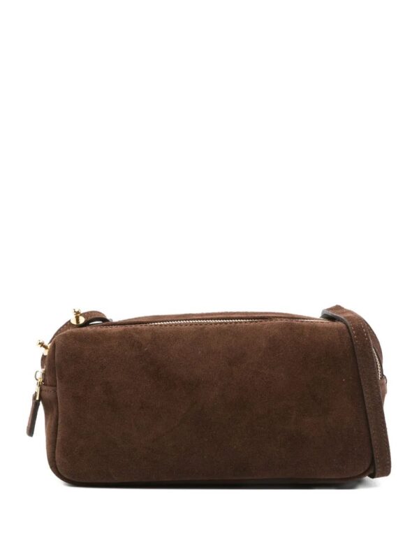 31502296_61002334_1000.jpg Elleme mini Trousse suede double-zip shoulder bag