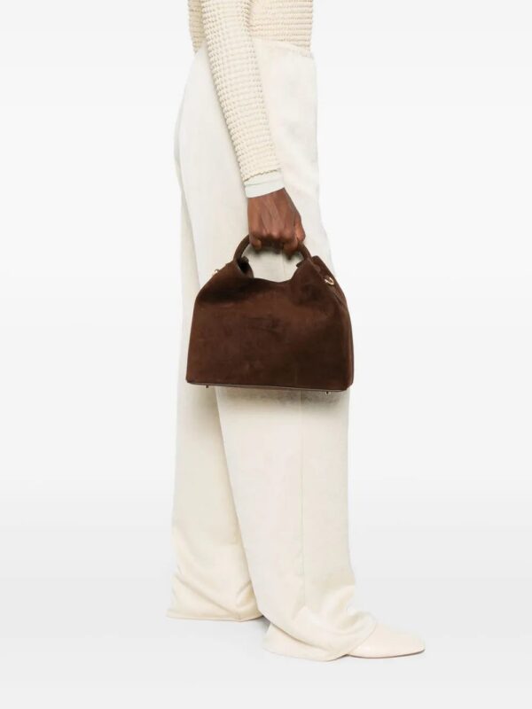 31502427_61033171_1000.jpg Elleme Raisin calf suede top-handle tote bag