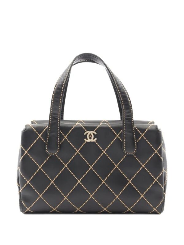 CHANEL ~ small diamond-quilting tote bag
