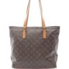 Louis Vuitton Kabamezo leather tote bag