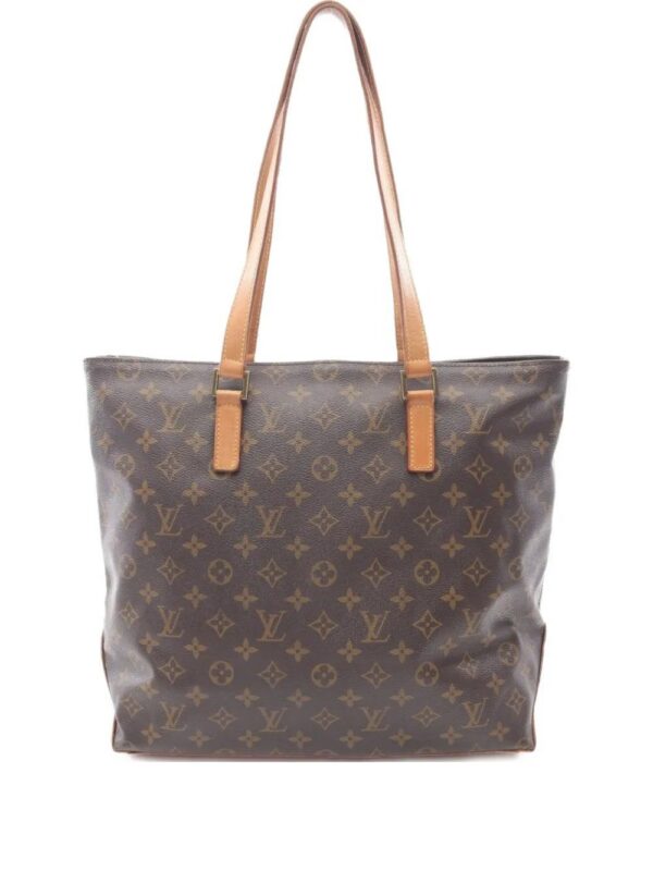 Louis Vuitton Kabamezo leather tote bag