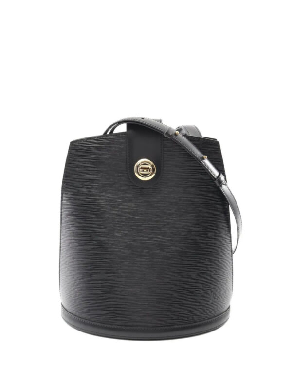 Louis Vuitton medium Cluny Epi Noir cross-body bag