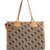 31525703_60889920_1000.jpg Lancel large monogram leather-trimmed tote bag