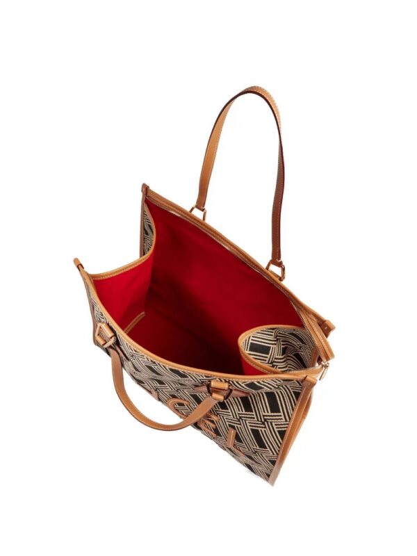 31525703_60890797_1000.jpg Lancel large monogram leather-trimmed tote bag