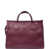 Lancel medium embossed-logo tote bag