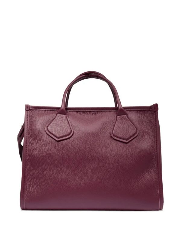 Lancel medium embossed-logo tote bag