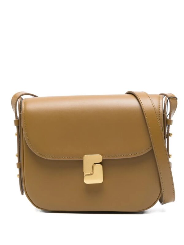 31532688_61005662_1000.jpg Soeur mini Bellissima flap-fastening studded shoulder bag