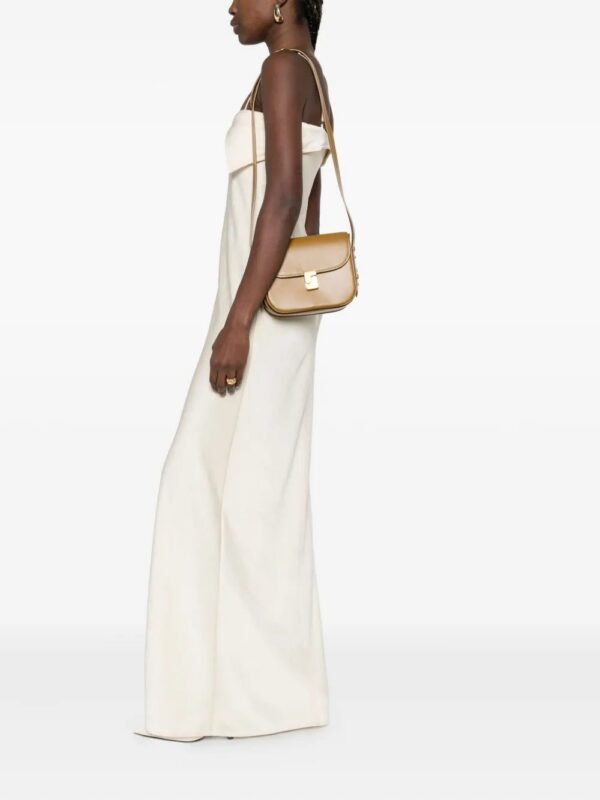 31532688_61005892_1000.jpg Soeur mini Bellissima flap-fastening studded shoulder bag