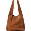 TWINSET suede tote bag
