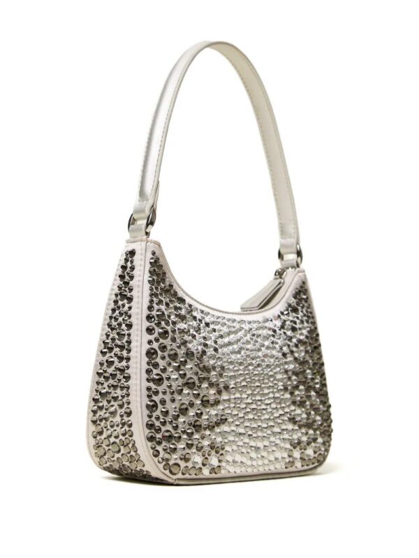 31548349_60940813_1000.jpg TWINSET crystal-embellished half-moon shoulder bag