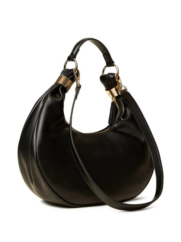 TWINSET Eclipse crescent-shape logo-detail shoulder bag