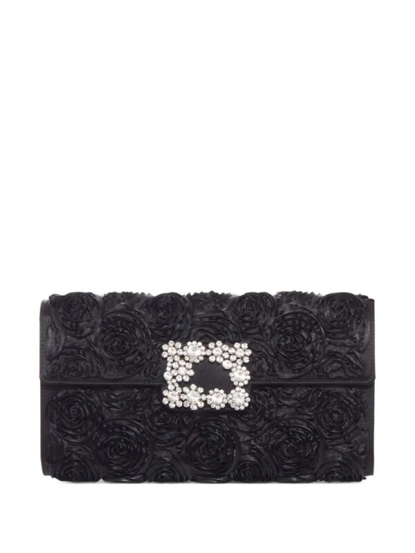 31549747_60998245_1000.jpg Roger Vivier rose-pattern clutch bag