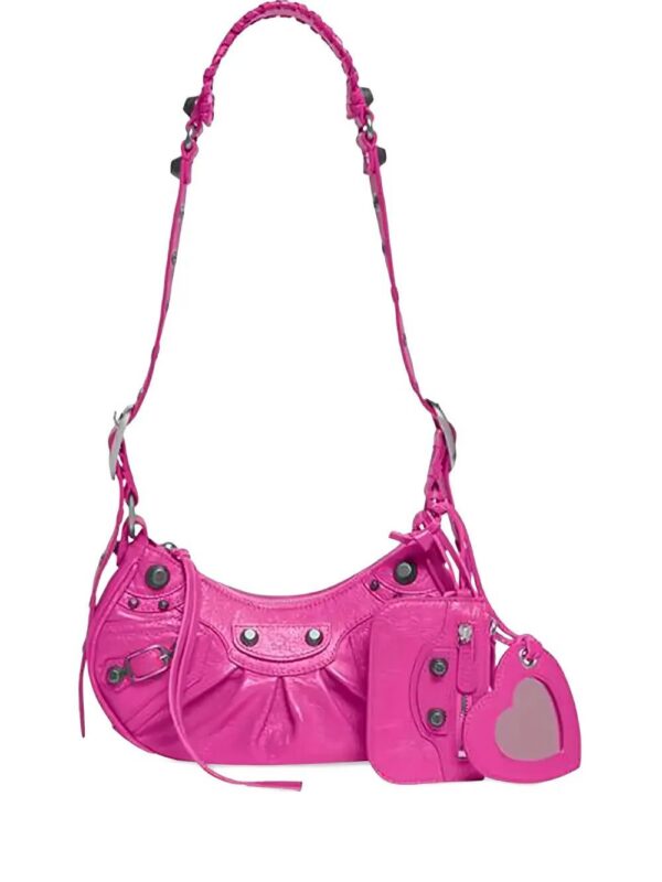 31559123_60961944_1000_f70d4a63-947e-4f40-bc15-948cfdbe3e48.jpg Balenciaga XS Le Cagole braided-strap heart-shaped shoulder bag