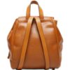 Christian Dior -1990s leather drawstring backpack