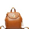 Christian Dior -1990s leather drawstring backpack