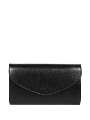 31566329_60890398_1000.jpg Il Bisonte buttoned-flap leather clutch