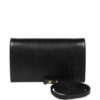 Il Bisonte buttoned-flap leather clutch
