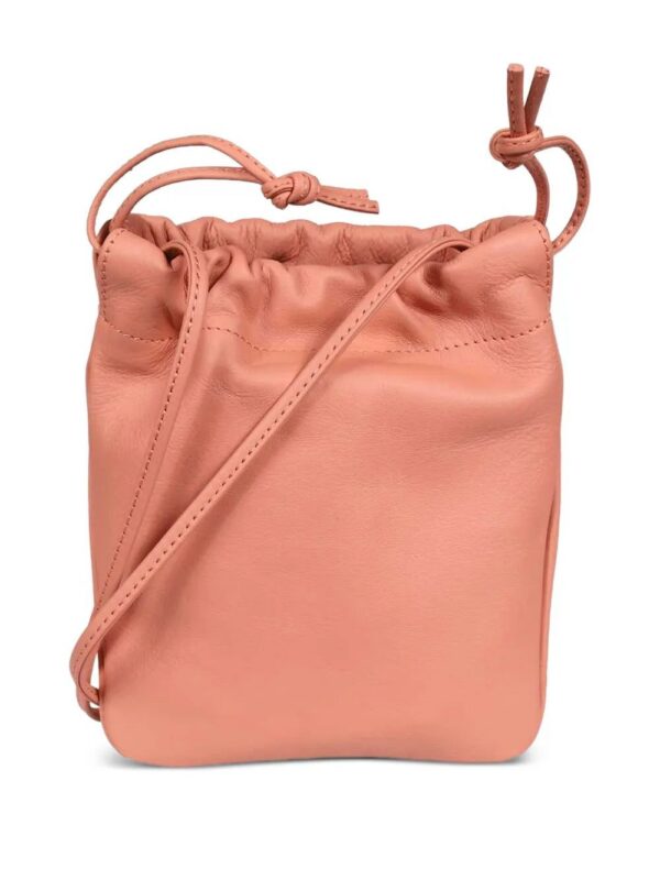 Il Bisonte drawstring leather bucket bag