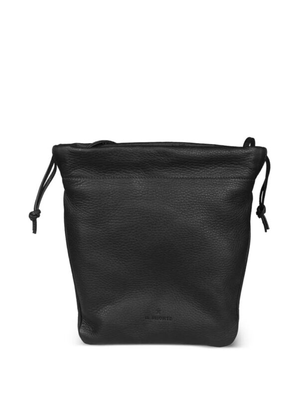 Il Bisonte drawstring leather cross body bag