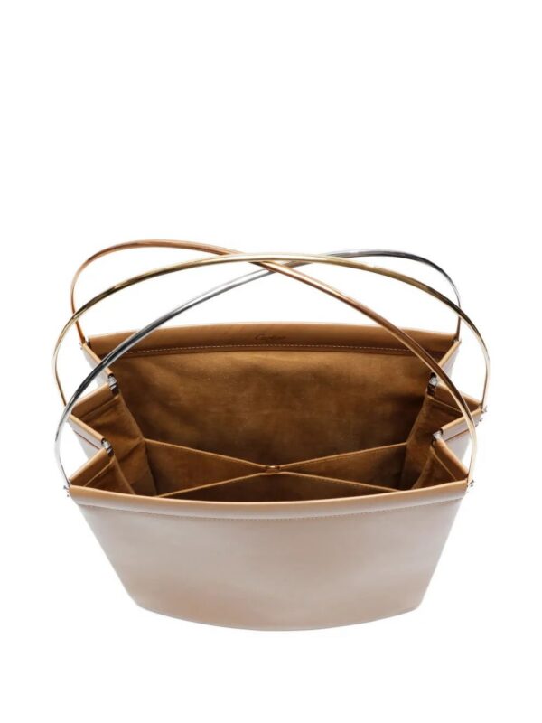 Cartier -2010s Trinity leather handbag