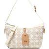 V°73 Harriet monogram-pattern zip shoulder bag