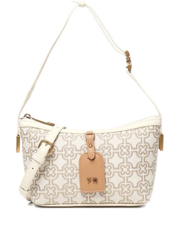 V°73 Harriet monogram-pattern zip shoulder bag