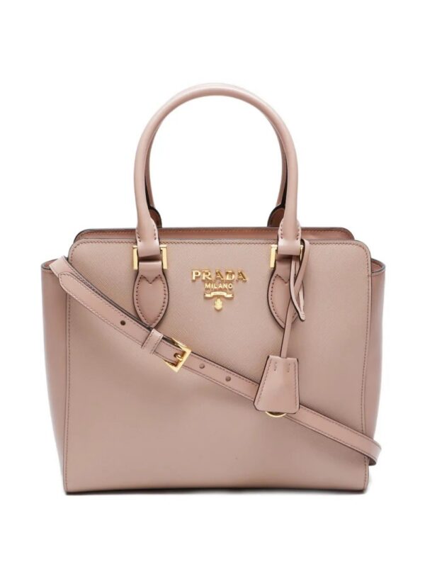Prada -2020s leather tote bag