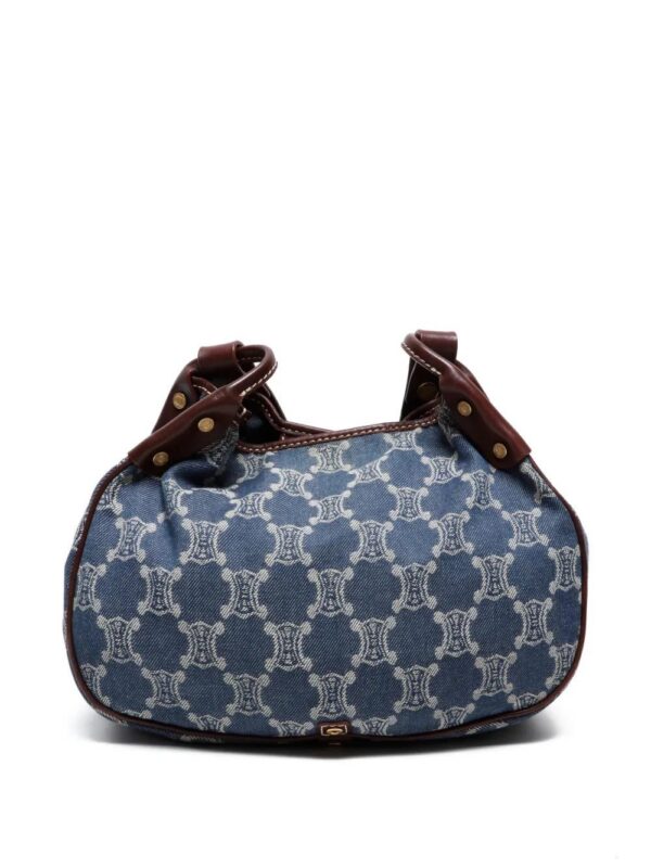 31573756_60974805_1000.jpg Céline 2000s Macadam denim shoulder bag