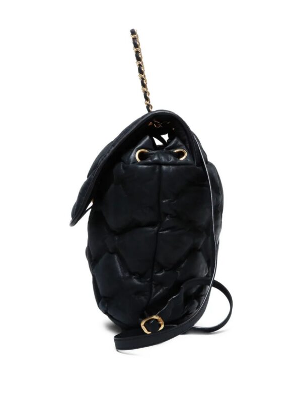 CHANEL - quilted chain backpack