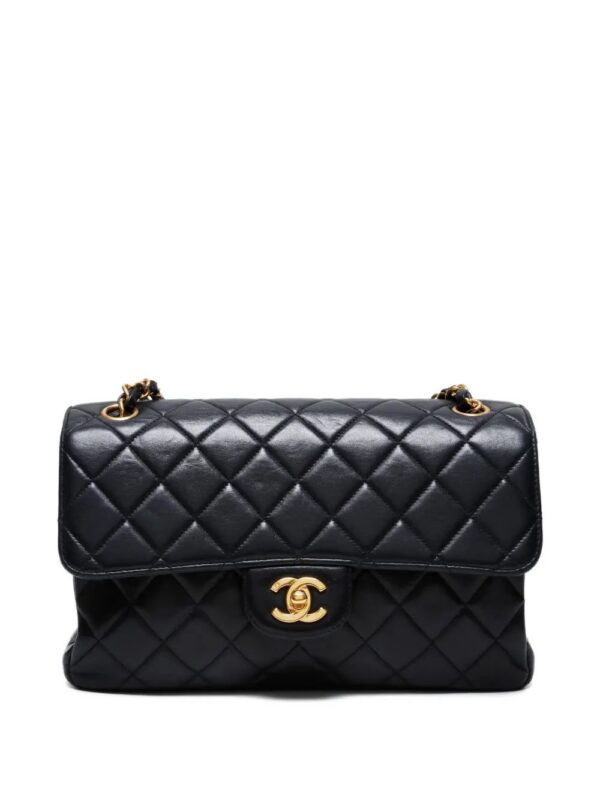 CHANEL - Double Flap quilted shoulder bag