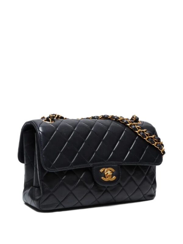 CHANEL - Double Flap quilted shoulder bag