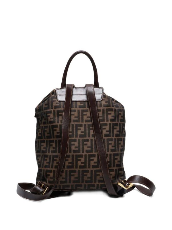 Fendi -2000s zucca-pattern backpack