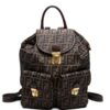 Fendi -2000s zucca-pattern backpack