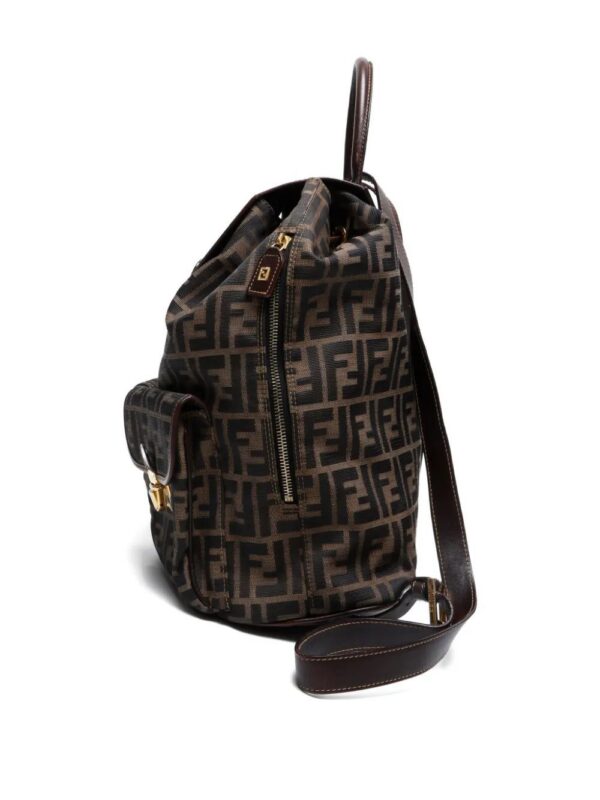 Fendi -2000s zucca-pattern backpack